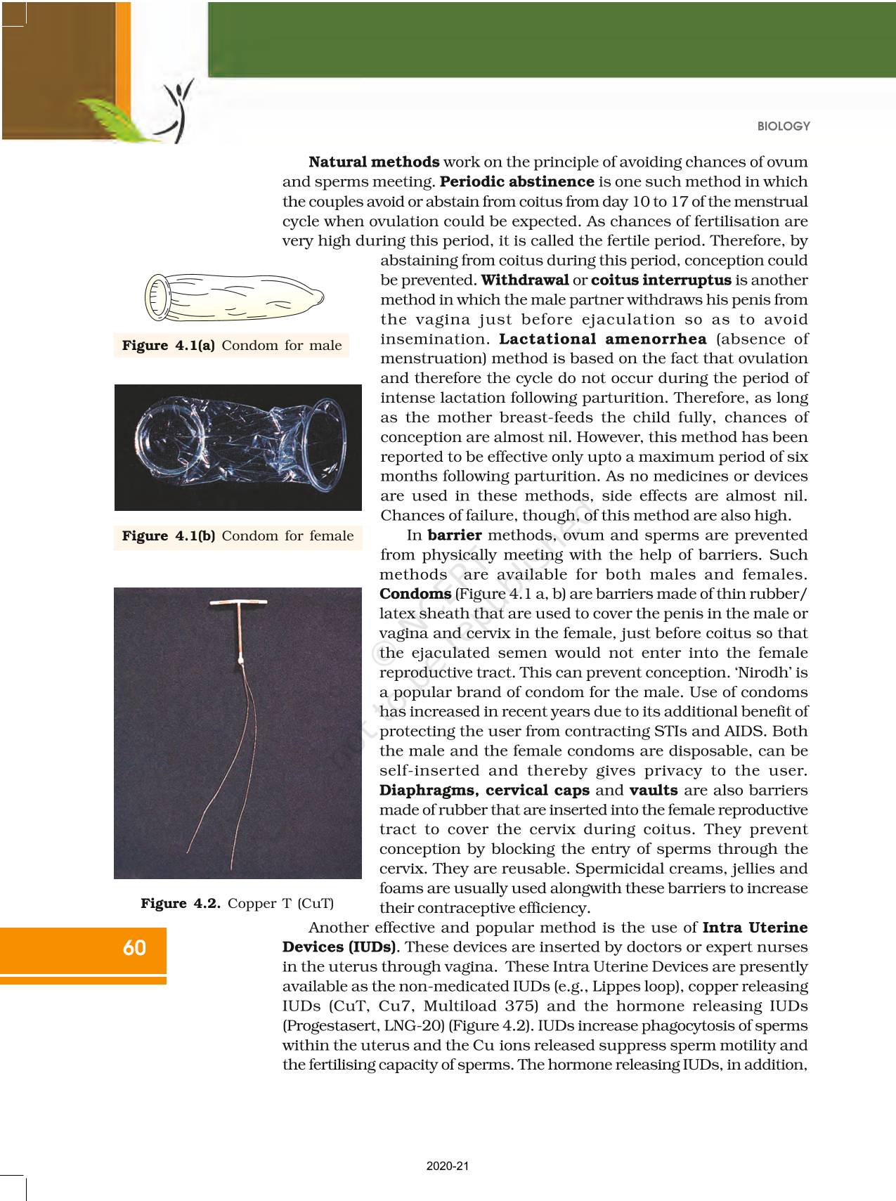 Reproductive Health Ncert Book Of Class 12 Biology